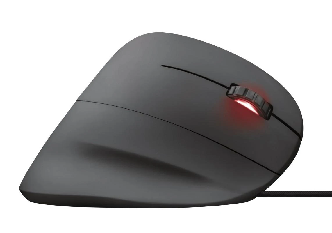 TRUST GXT 144 Rexx Ergonominė vertikali pelė su laidu | 10000 DPI