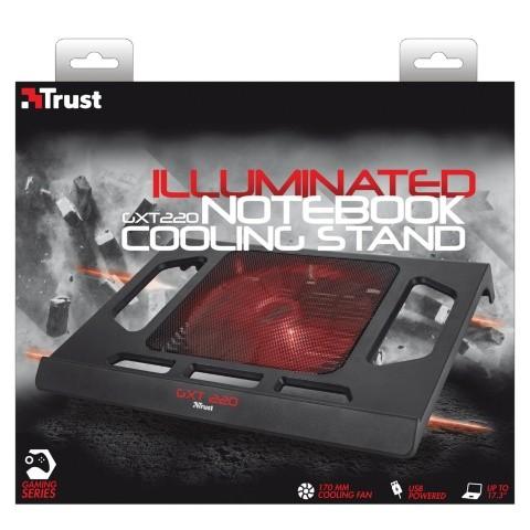 TRUST GXT 220 Kuzo nešiojamo kompiuterio aušintuvas