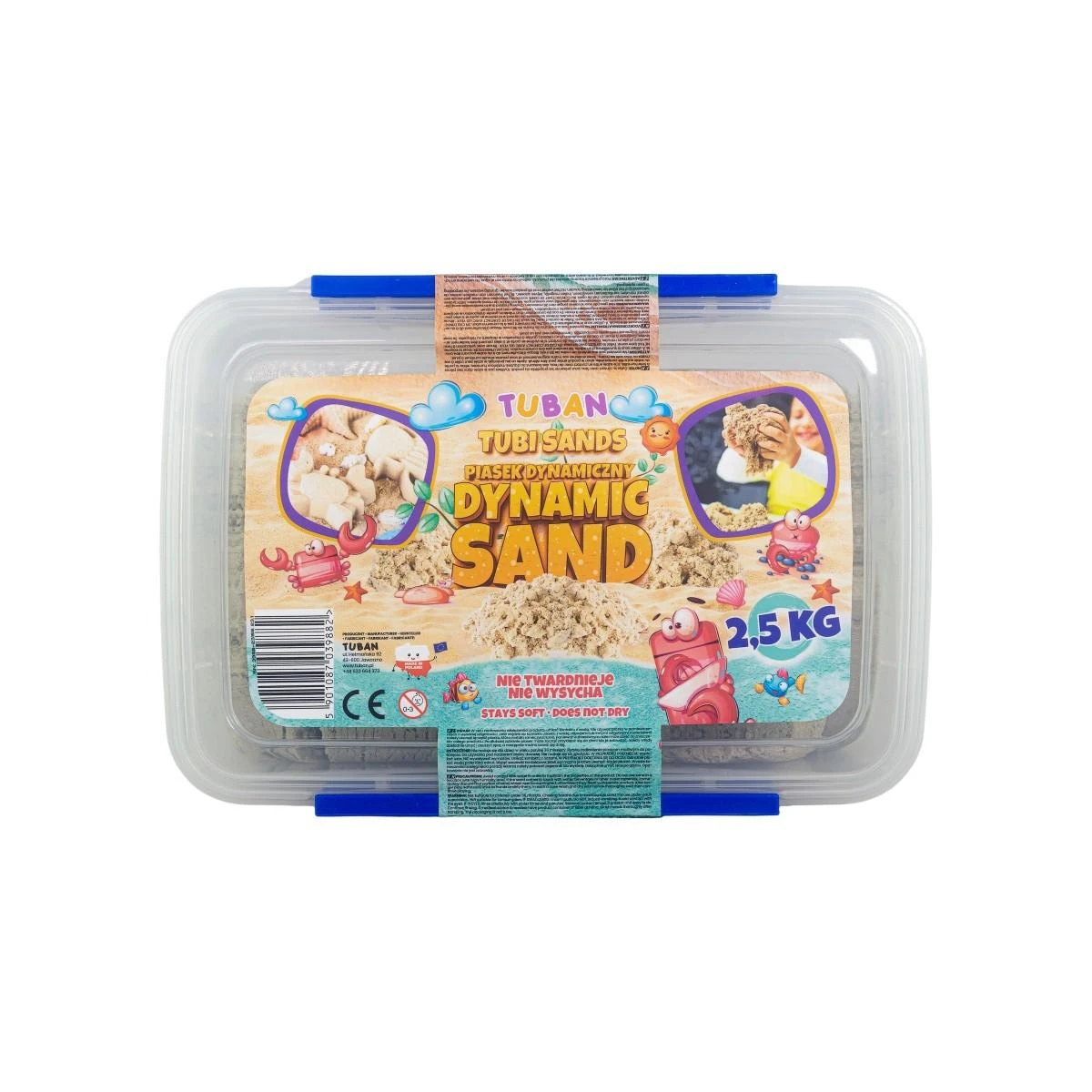 Tuban Dinaminis smėlis - Natūralios spalvos - 2.5kg ( TU3988 )