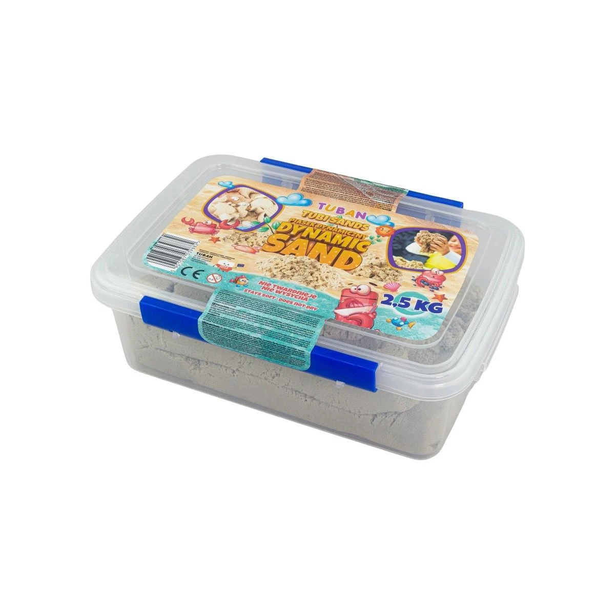 Tuban Dinaminis smėlis - Natūralios spalvos - 2.5kg ( TU3988 )