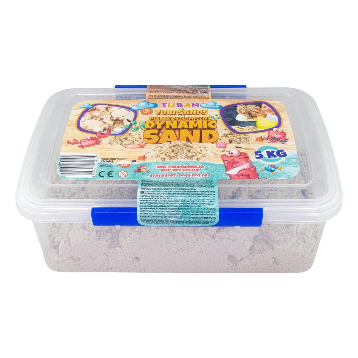 Tuban Dinaminis smėlis - Natūralios spalvos - 5kg ( TU3989 )