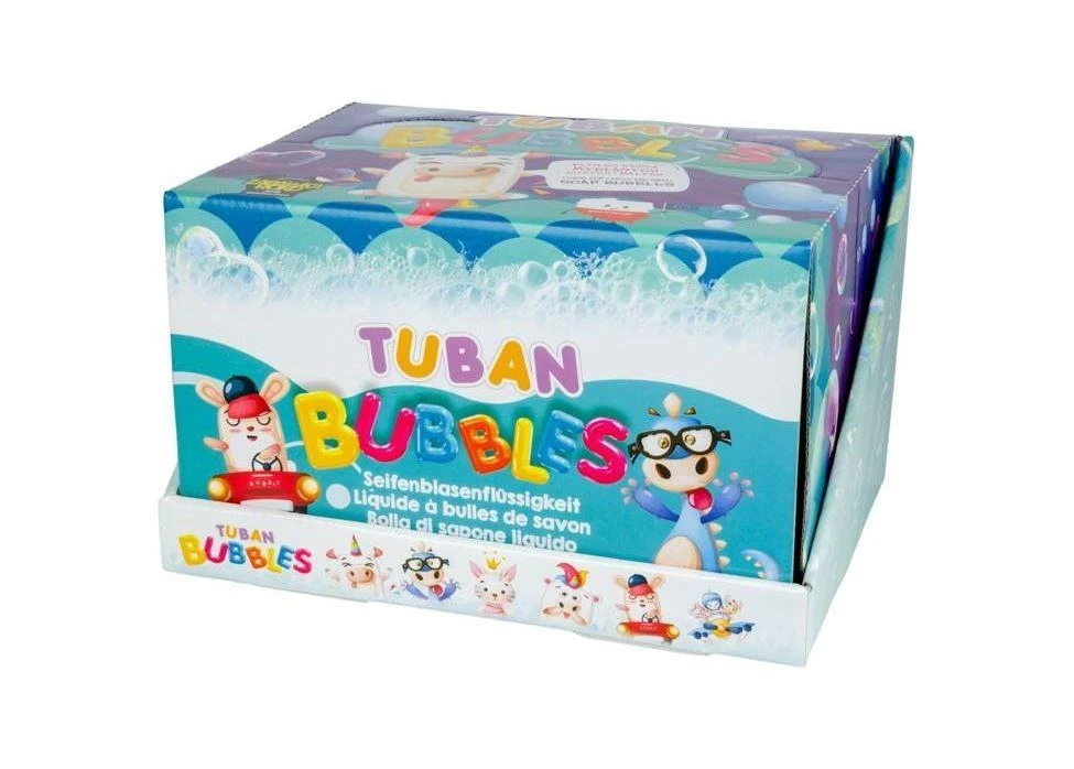 Tuban Komplekts - 12 x Muilo burbulų skystis (250 ml)
