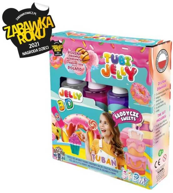 Tuban 3 spalvų Tubi Jelly rinkinys - Saldainiai ( TU3317 )