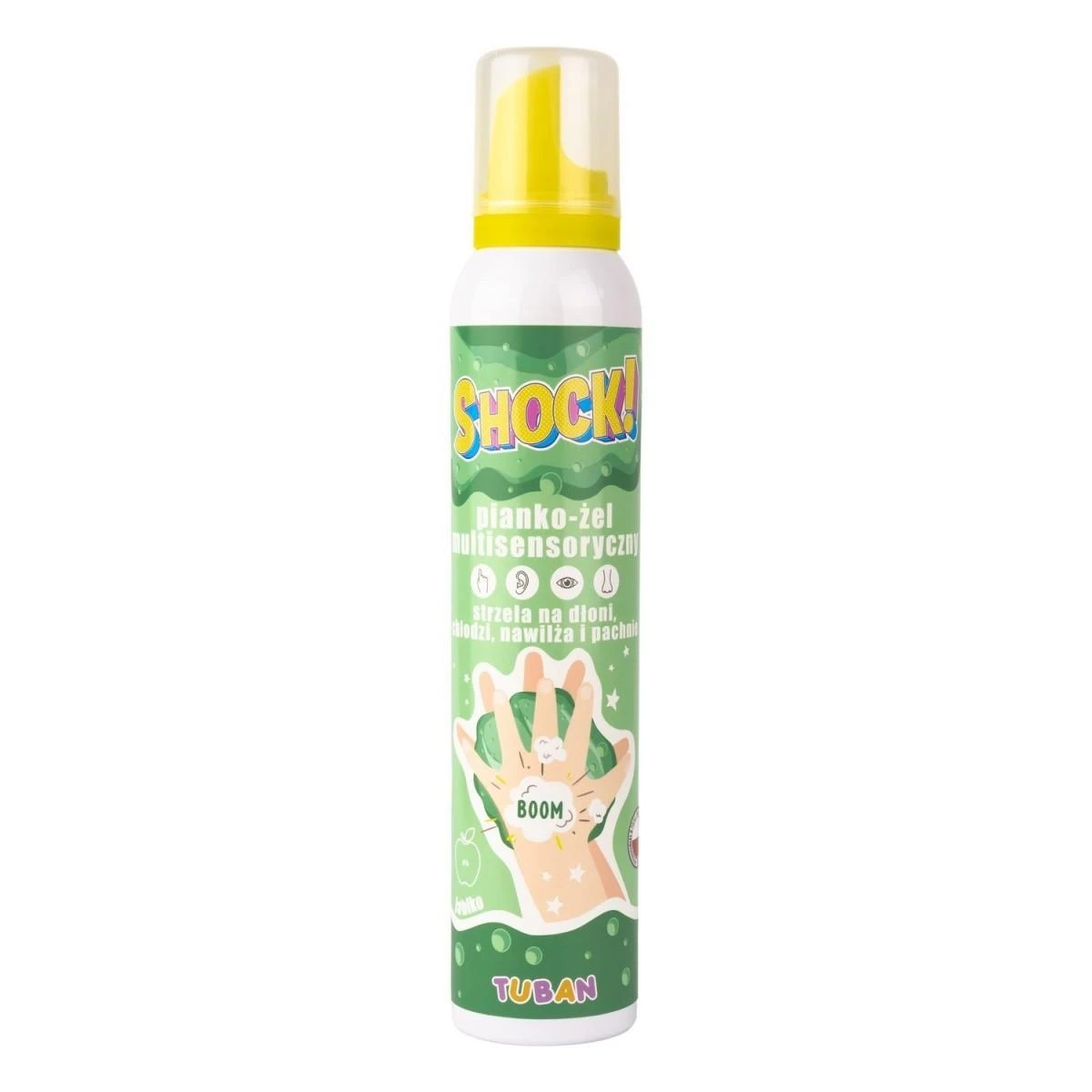 Tuban Shock! – Daugiasensorinis putų gelis - 200 ml - Obuolys ( TU3399 )