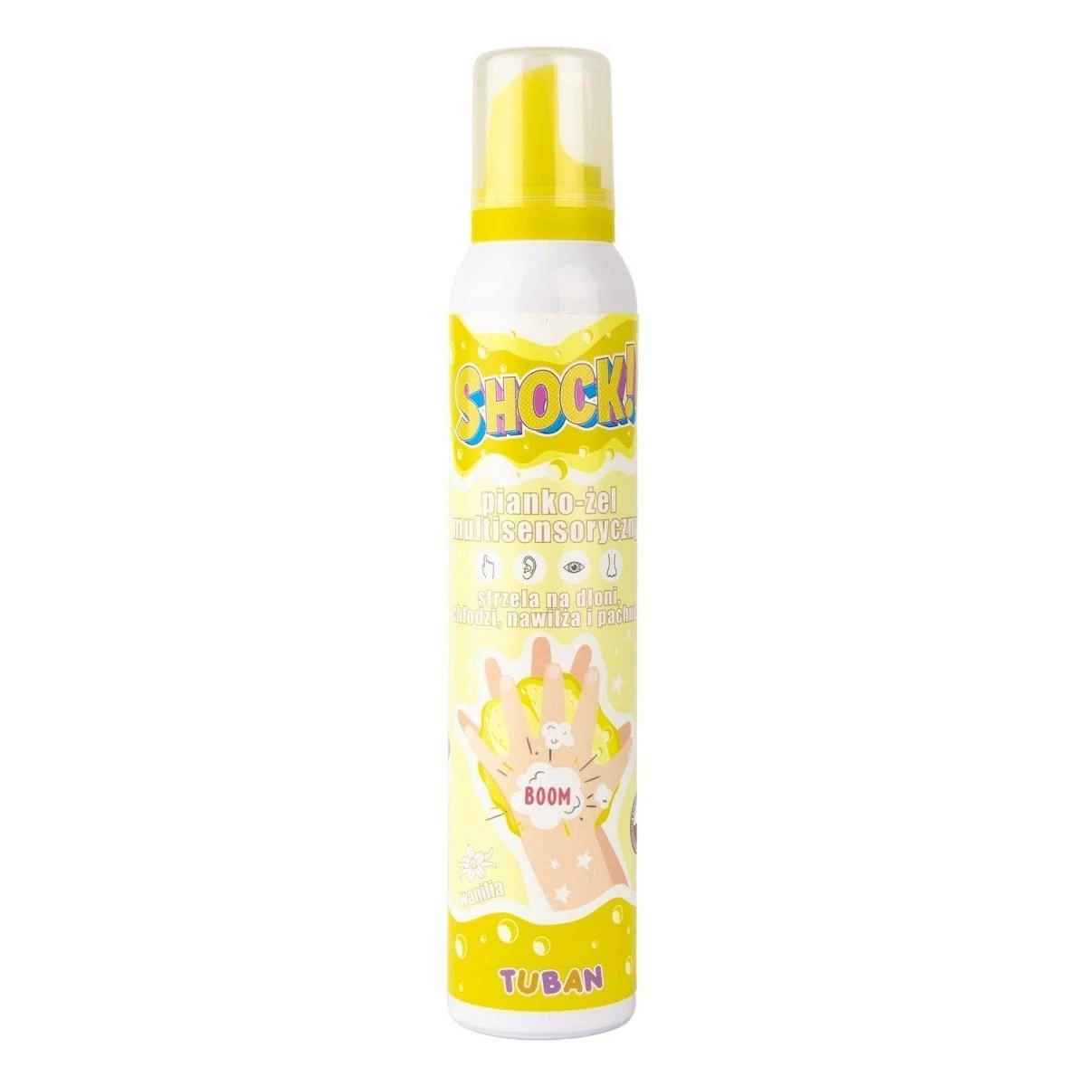 Tuban Shock! - Daugiasensorinis putų gelis - 200 ml - Vanilė