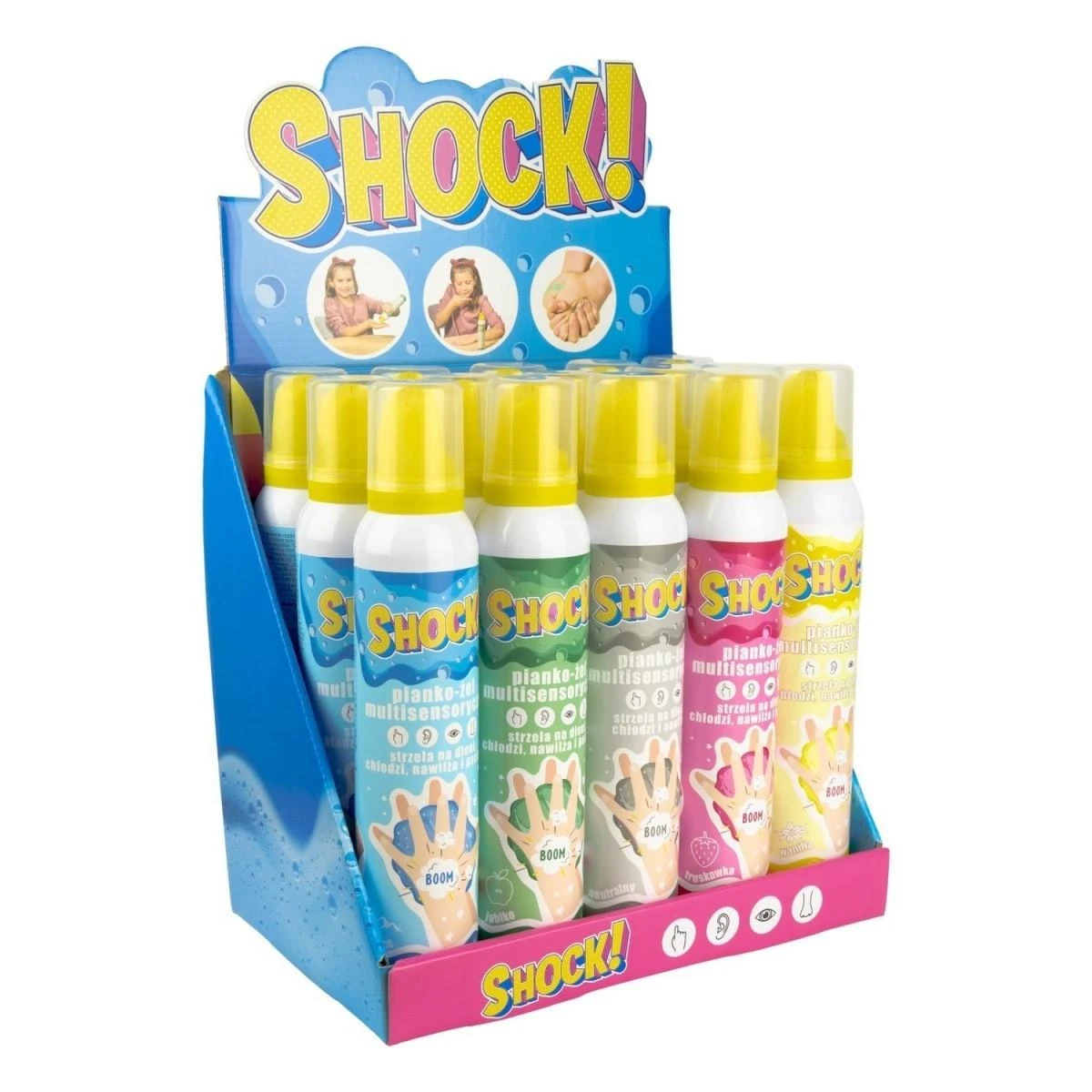 Tuban Shock! - Daugiasensorinis putų gelis - 200 ml