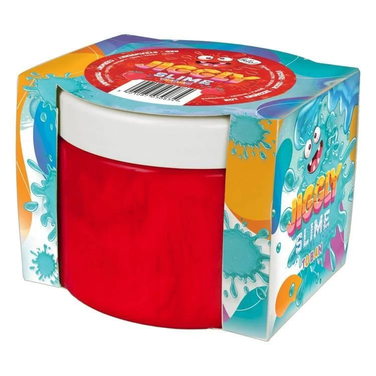 Tuban Jiggly Slime - Slaimas - Raudona Braškė - 500g aprašymas - Prekės nuotrauka