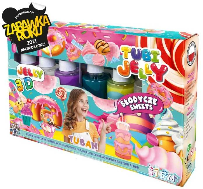 Tuban 6 spalvų Tubi Jelly rinkinys - Saldainiai ( TU3323 )
