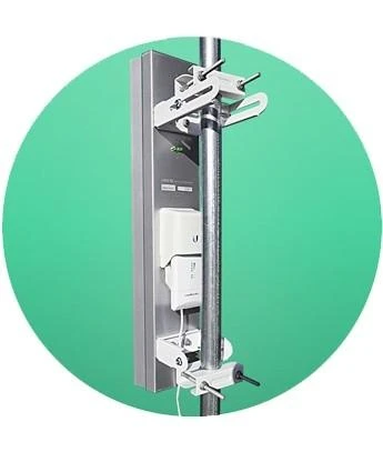 UBIQUITI AM-5AC22-45 Ubiquiti AirMAX AC 5GHz 2x2 MIMO PtMP bazės sektorius Ant. 22dBi, 45 laipsniai