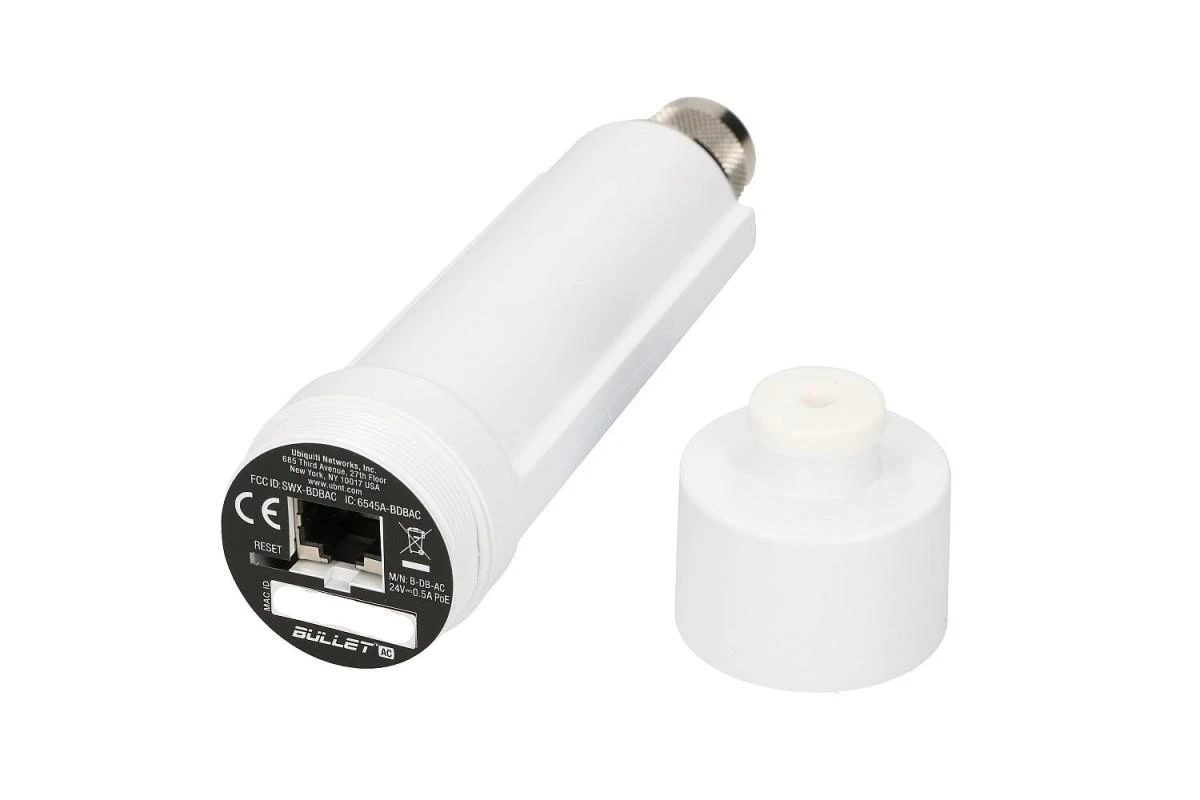 Maršrutizatorius UBIQUITI B-DB-AC airMAX AC Bullet 802.11ac PoE N tipo vyriškas