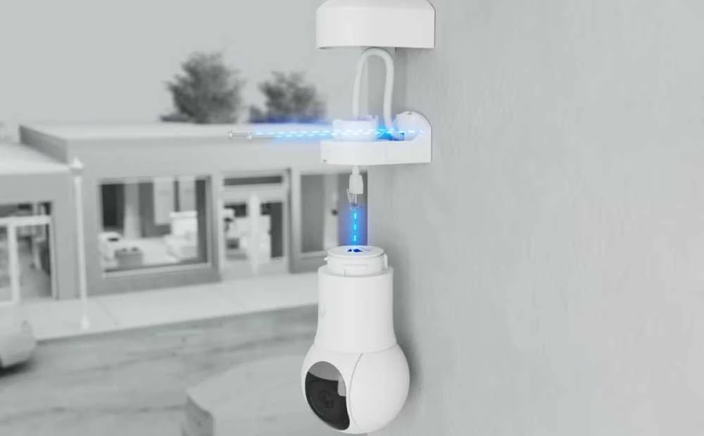 UBIQUITI G5 PTZ KOMPAKTIŠKA, VISIEMS ORAI ATSPARNI KAMERA SU YPAČ MAŽU VĖLYVAVIMU, PASUKIMO, PRIARTINIMO VALDYMU IR UNIVERSALIOMIS MONTAVIMO GALIMYBĖMIS