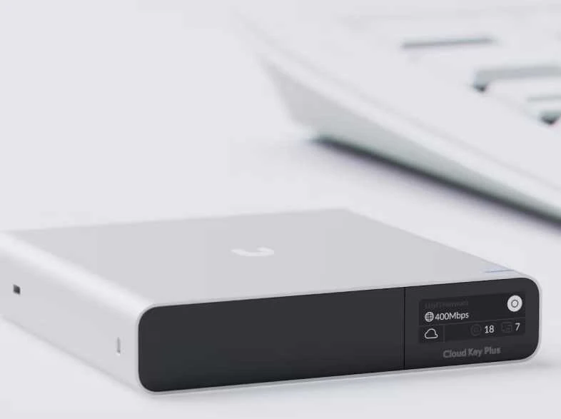 Maršrutizatorius Ubiquiti | UniFi Cloud Key+ nuotolinio valdymo įrenginys | UCK-G2-SSD | Ethernet LAN (RJ-45) jungtys 1