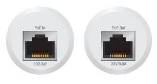 Ubiquiti Instant 802.3af Indoor Adapteris, PoE Adapteris PoE, 48V 802.3af, ± 15kV ESD, Baltas INS-3AF-IG / UBI-INS-3AF-IG