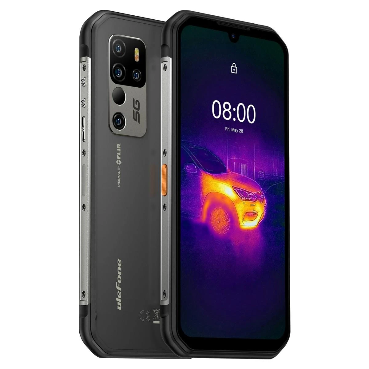 Išmanusis telefonas UleFone Armor 11T 5G 8/256GB Juodas (UF-A11T/BK)