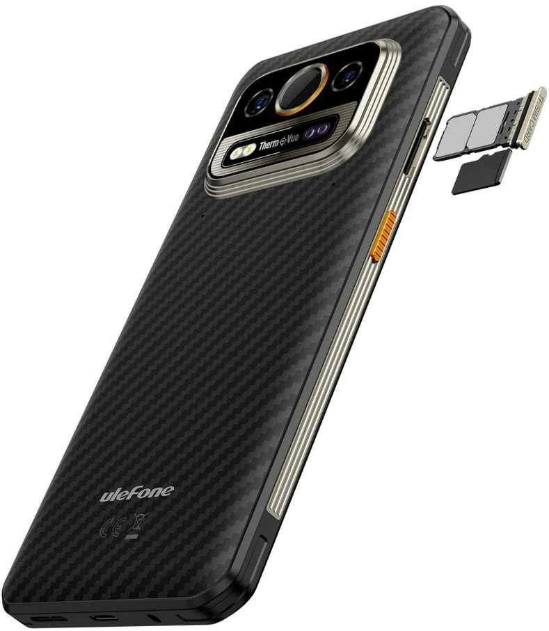 ULF Ulefone Armor 25T 4G LTE 6/256GB Frost Juodas
