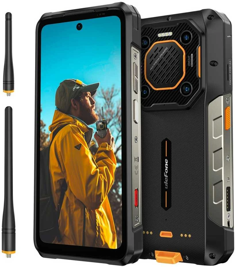 ULF Ulefone Armor 26 Ultra 5G W-T 12/512GB Juodas be įkroviklio