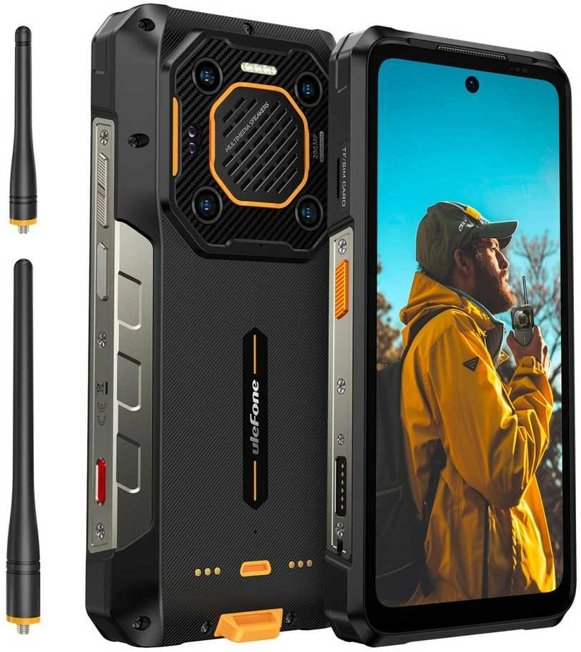 Mobilus telefonas - ULEFONE ARMOR 26 ULTRA 12GB RAM 512GB 5G Juodas