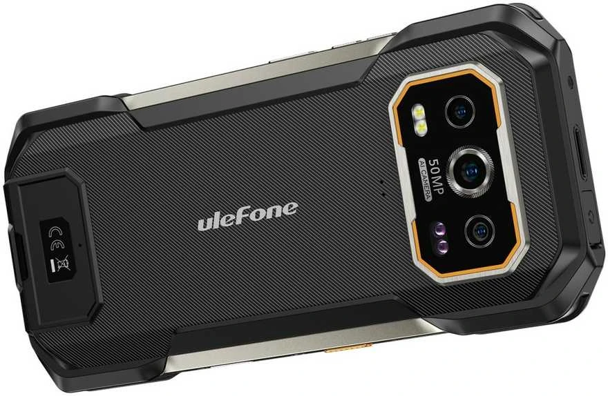 Mobilus telefonas - ULEFONE ARMOR 27 PRO 12GB RAM 256GB 5G 50MP Juodas