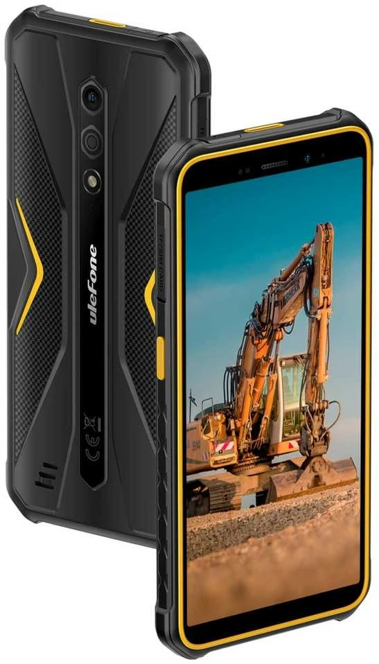 Mobilus telefonas - Ulefone Armor X12 3+32gb 4G Oranžinė Nfc.