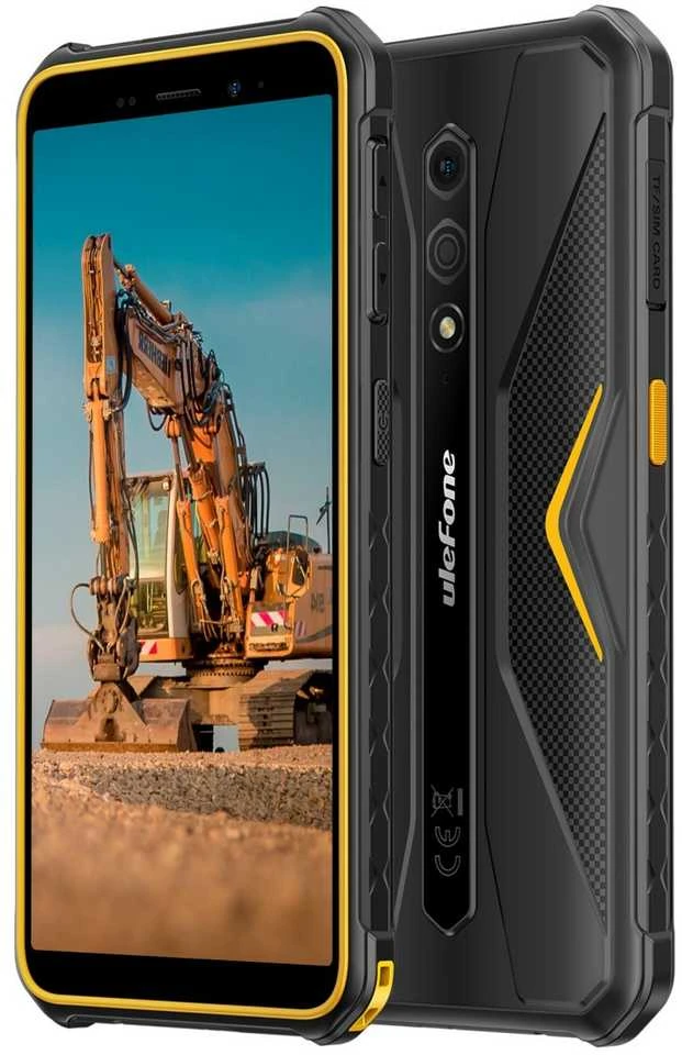 Mobilus telefonas - Ulefone Armor X12 3+32gb 4G Oranžinė Nfc.