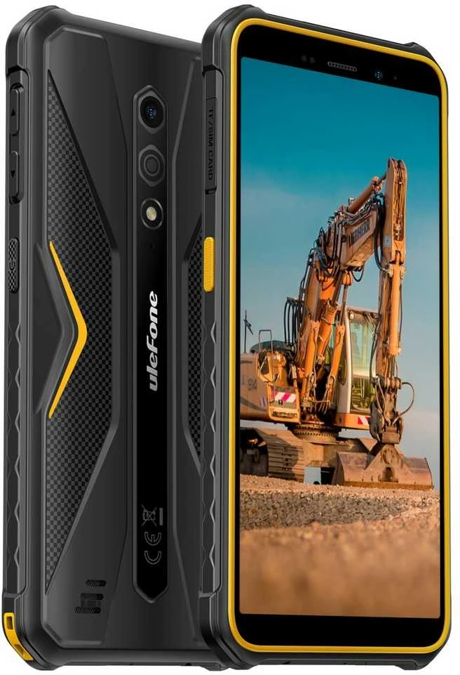 Mobilus telefonas - Ulefone Armor X12 3+32gb 4G Oranžinė Nfc.