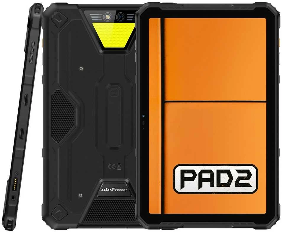 Planšetė ULF Ulefone Armor Pad 2 4G Mediatek LTE-TDD & LTE-FDD 256 GB 27,9 cm (11 colių) 8 GB Wi-Fi 6 (802.11ax) Android 13 Juoda