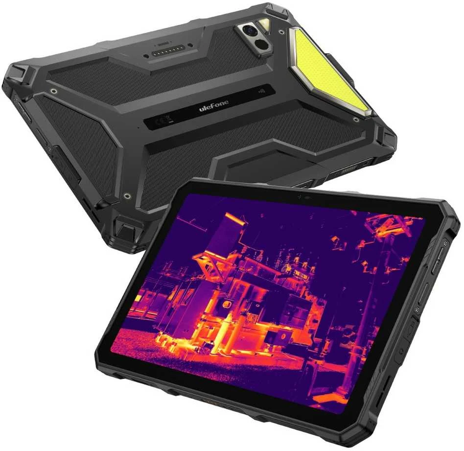 Planšetė ULF Ulefone Armor Pad 4 Ultra 5G Mediatek LTE-TDD & LTE-FDD 256 GB 26,3 cm (10.4") 8 GB Wi-Fi 5 (802.11ac) Android 14 Juoda