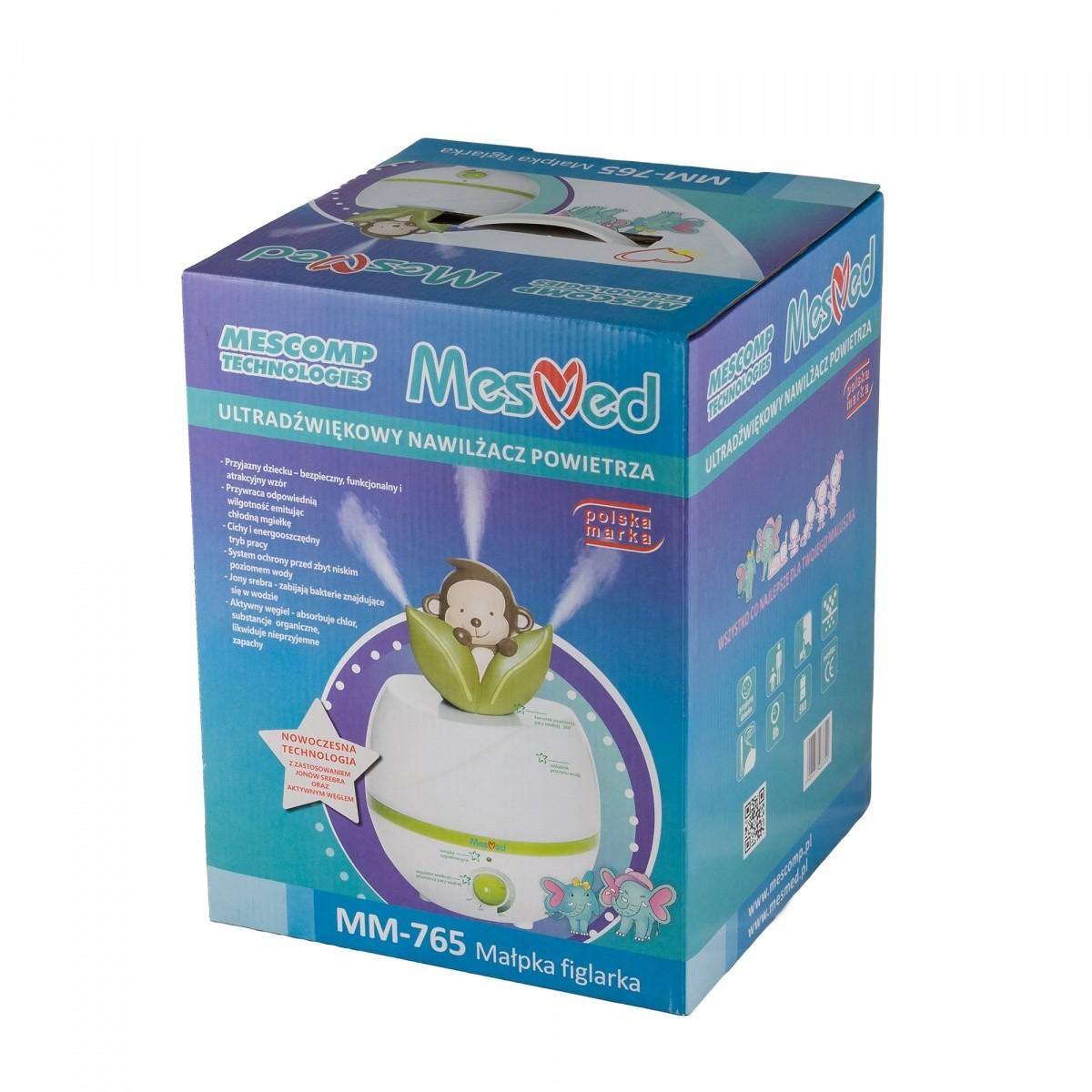 Mescomp Ultragarsinis drėkintuvas mesmed małpka mm765 vaikams