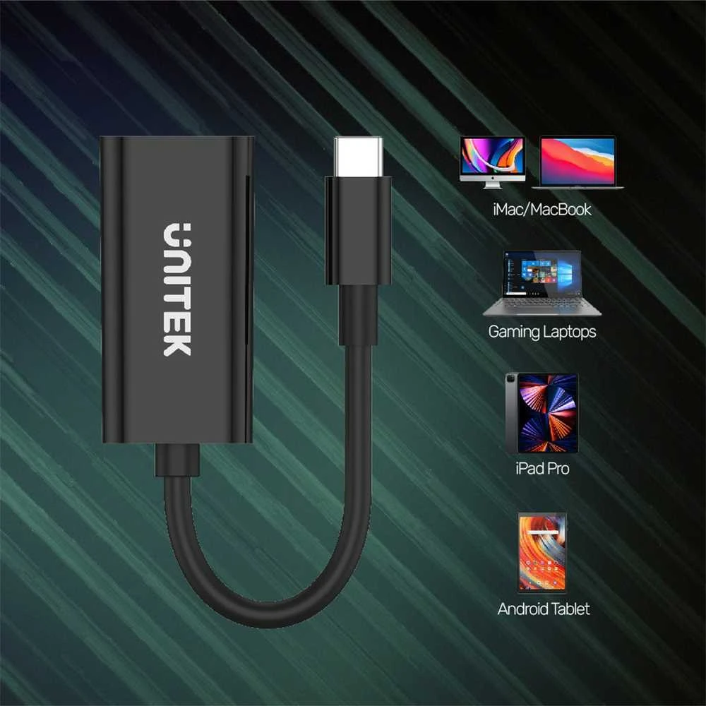 UNITEK V1421A adapteris USB-C – HDMI 2.0a 4K 60Hz
