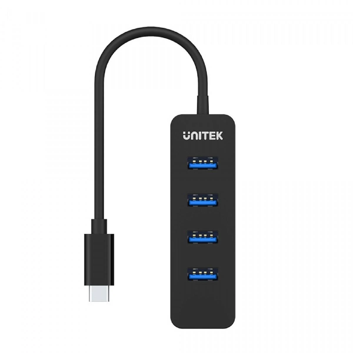 UNITEK HUB USB-C 4XUSB-A 3.1, ACTIVE, 10 W, H1117B