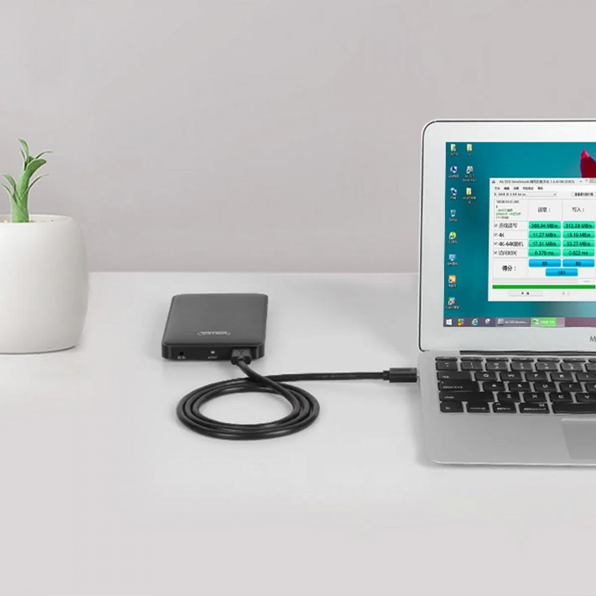 "UNITEK Y-C463GBK Unitek kabelis USB 3.0 microUSB Type-B į USB, 2.0m; Y-C463GBK"
