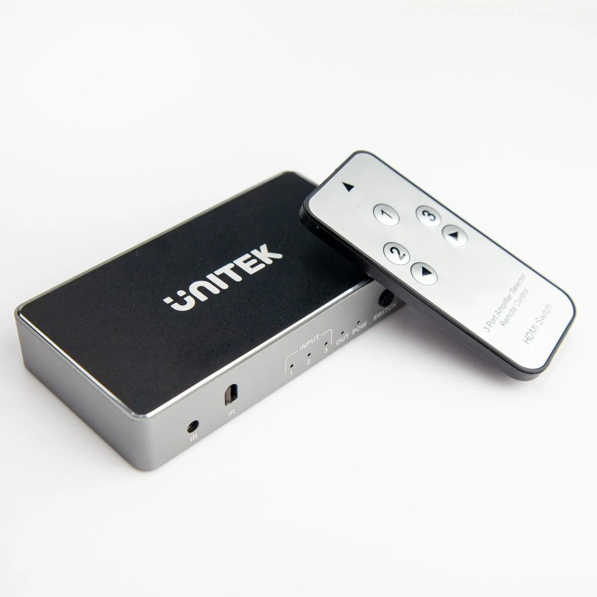 Unitek HDMI 1.4b 3 IN-1 OUT 4K signalo perjungiklis
