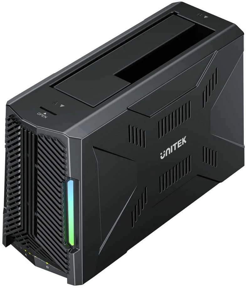 Unitek 4-bay M.2 SSD stotelė su aušinimo grotelėmis