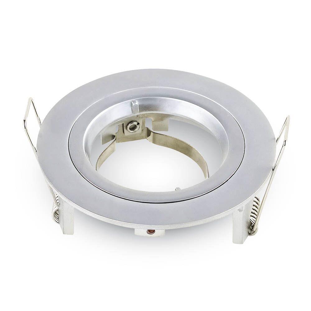 GU10 lemputės rėmelis V-TAC, apvalus, baltas, Φ95 x 32 mm