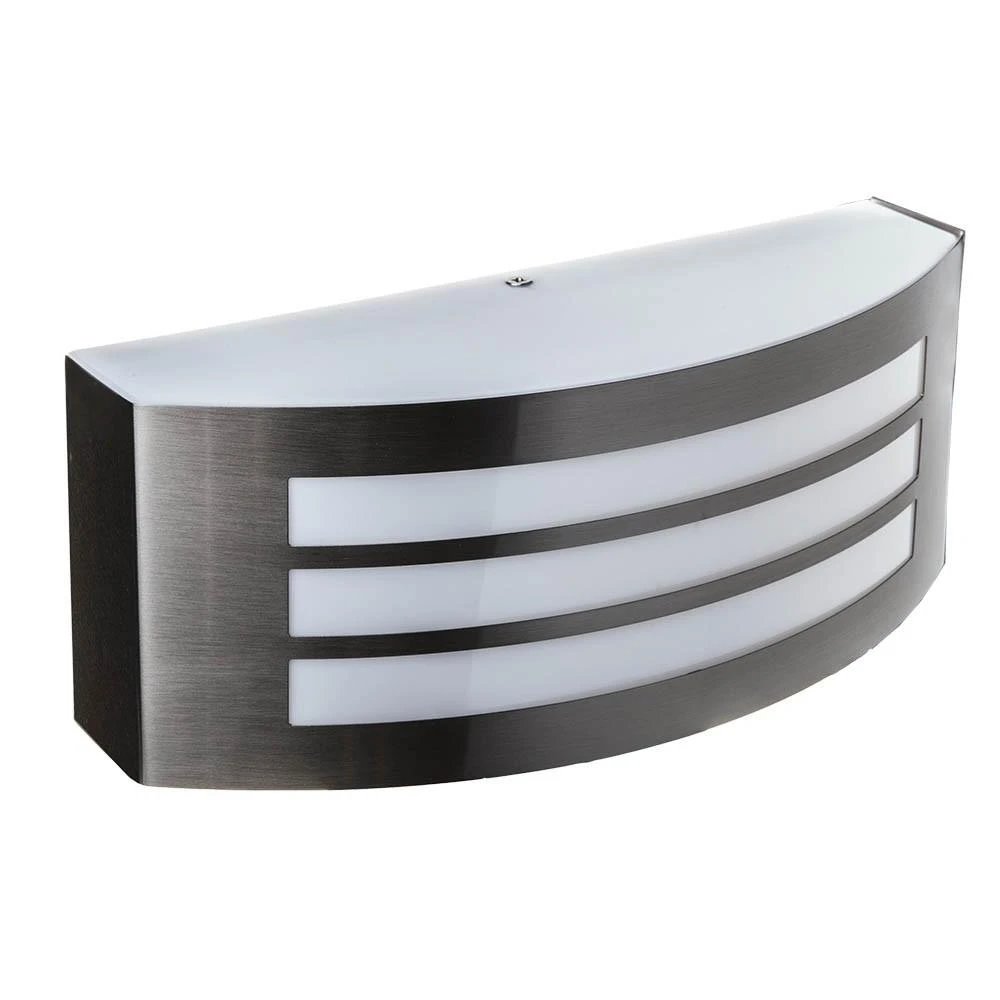 Pakabinamas šviestuvas V-tac Sieninis lauko šviestuvas, E27, IP44, nerūdijantis plienas