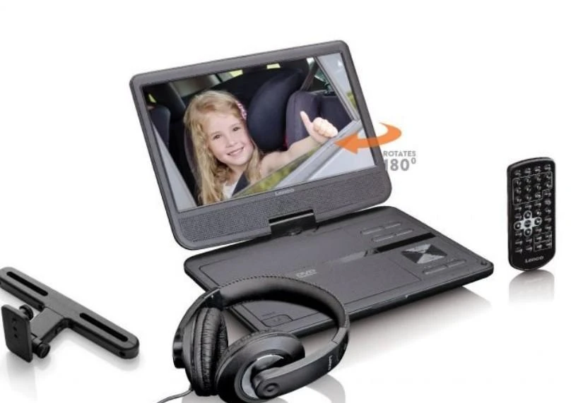 Vaizdo grotuvas Lenco Pioneer DVP1010 nešiojamasis USB DVD grotuvas