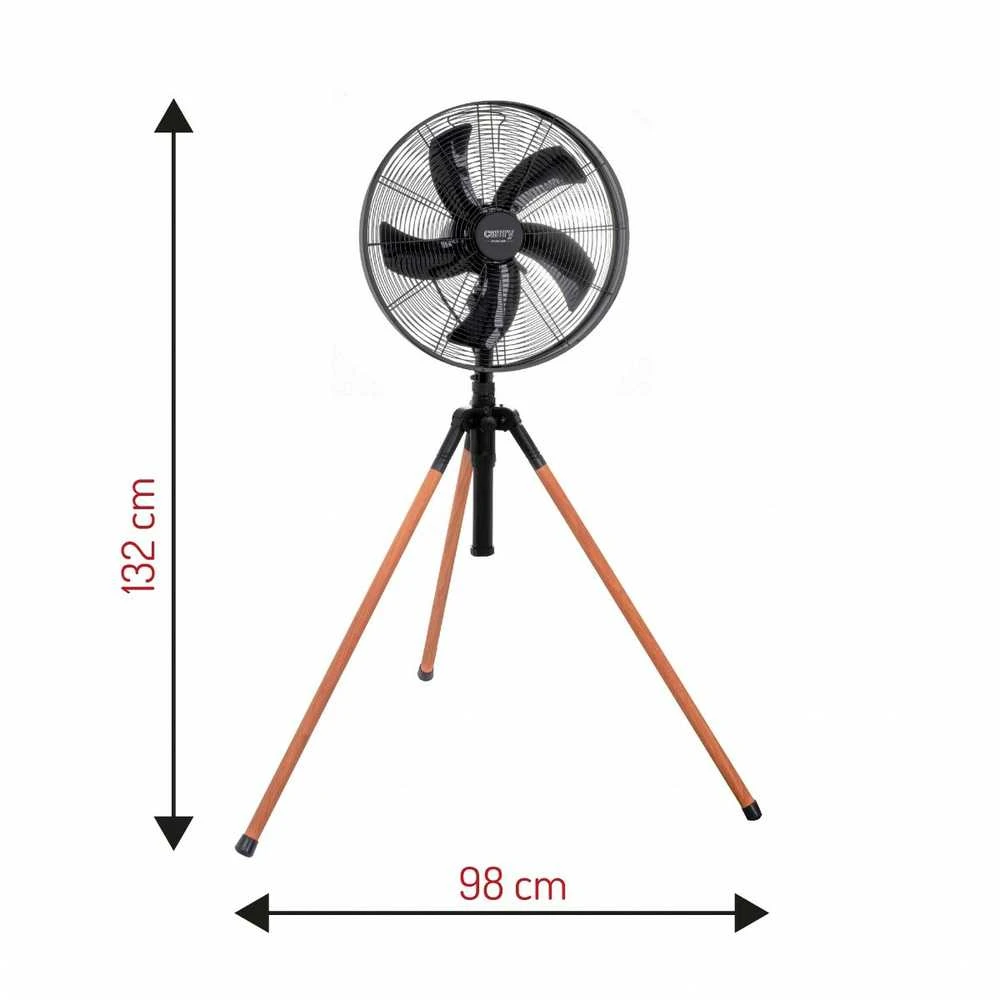 Ventiliatorius Camry | CR 7329 | Tripod Loft Fan | 100 W | Diameter 40 cm | Greičių skaičius 3 | Oscillation | Juodas