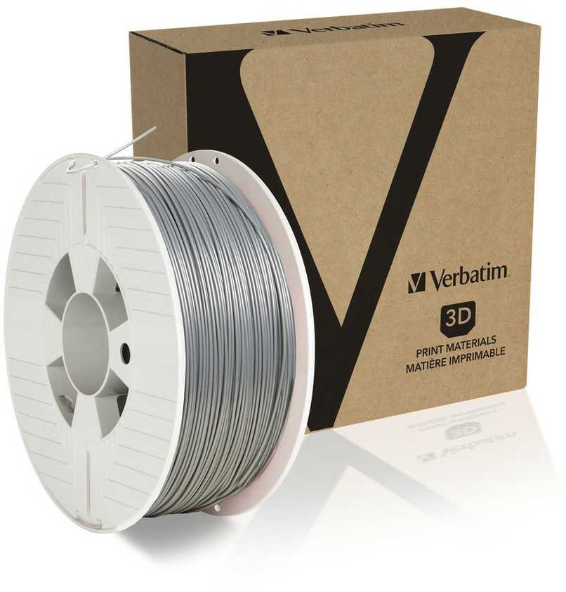 Verbatim Filament ABS sidabras (55032)