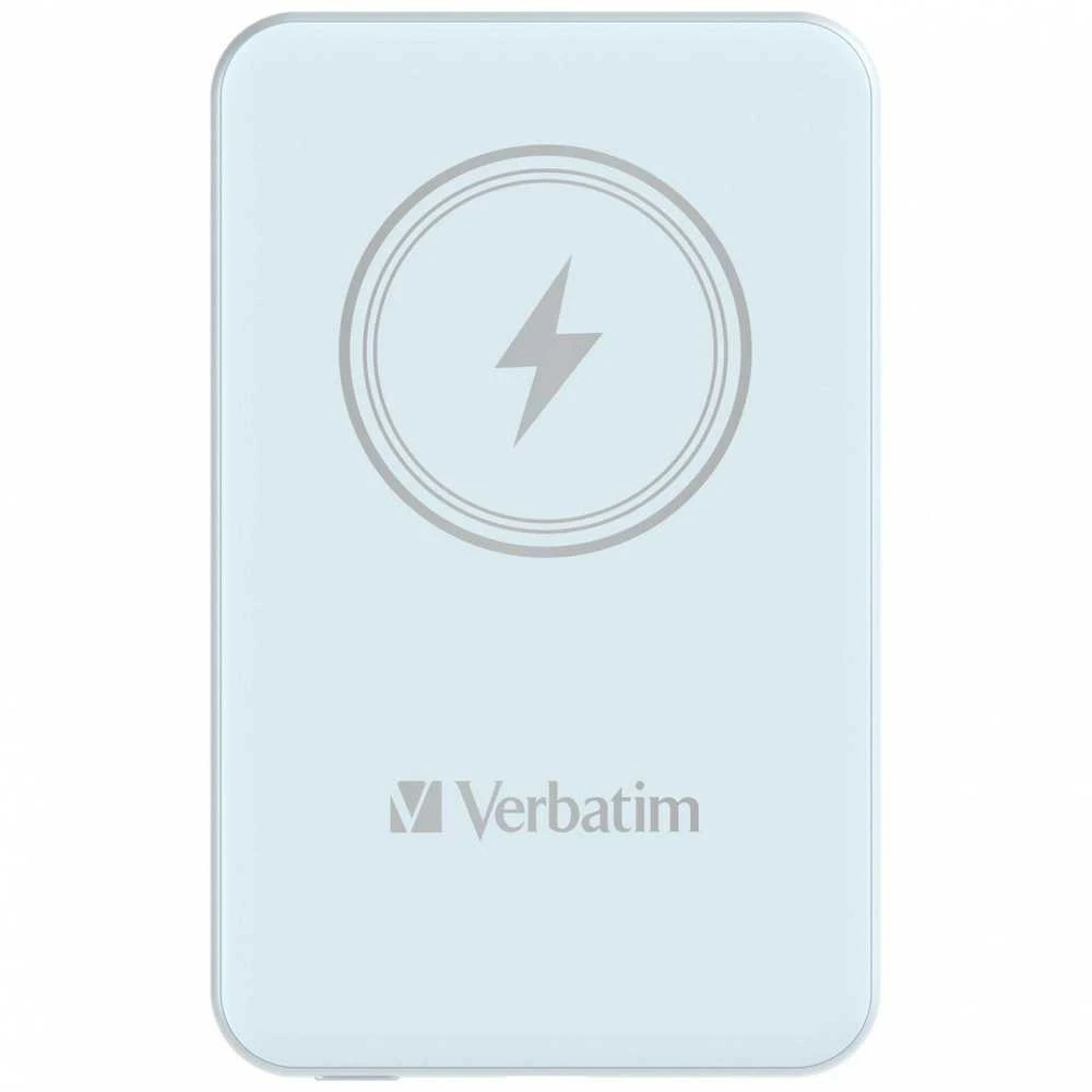 „Verbatim“ belaidis magnetinis išorinis akumuliatorius „n' Go“ 15 W 5000 mAh mėlynas 32242