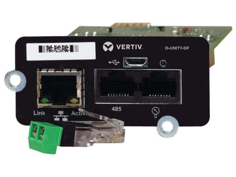 Vertiv Liebert IS-UNITY-SNMP tinklo plokštė Eternetas 100 Mbit/ai Vidinis