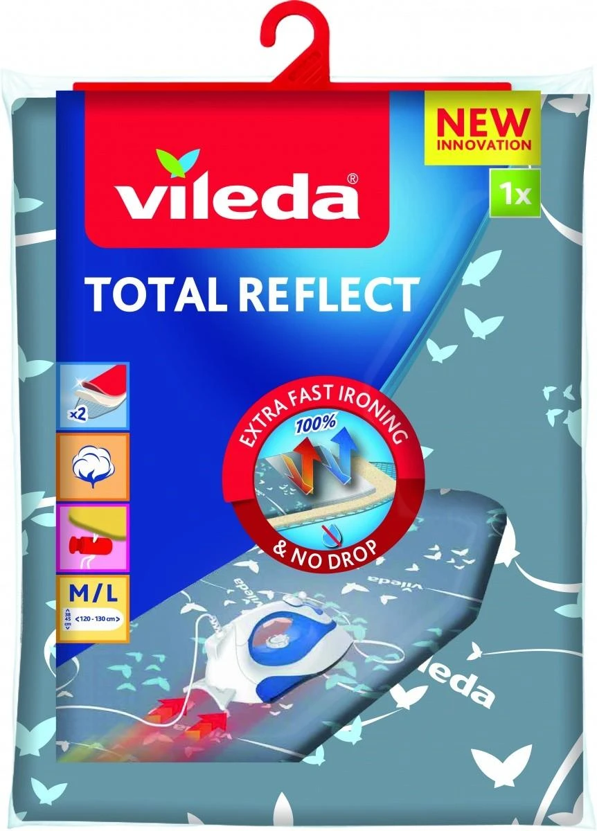 VILEDA TOTAL REFLECT Lyginimo lentos užvalkalas