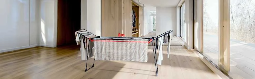 Vileda Infinity Flex Ultimate teleskopinė skalbinių džiovykla juodas