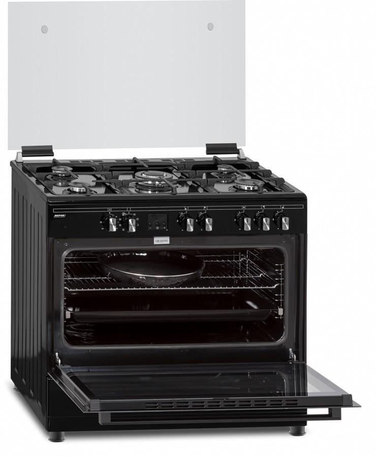 MPM-93-KGM-32 90 cm dujinė/elektrinė viryklė