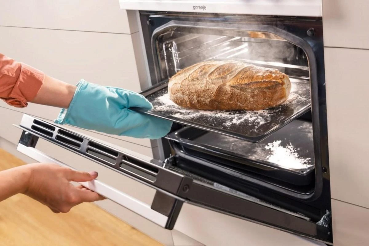 Viryklė Gorenje | Cooker | GECS5C70XA | Hob type Vitroceramic | Oven type Electric | Nerūdijantis plienas | Plotis 50 cm | Grilling | LED | Gylis 59.4 cm | 70 L