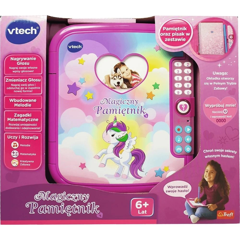 VTECH 61243 stebuklingas dienoraštis