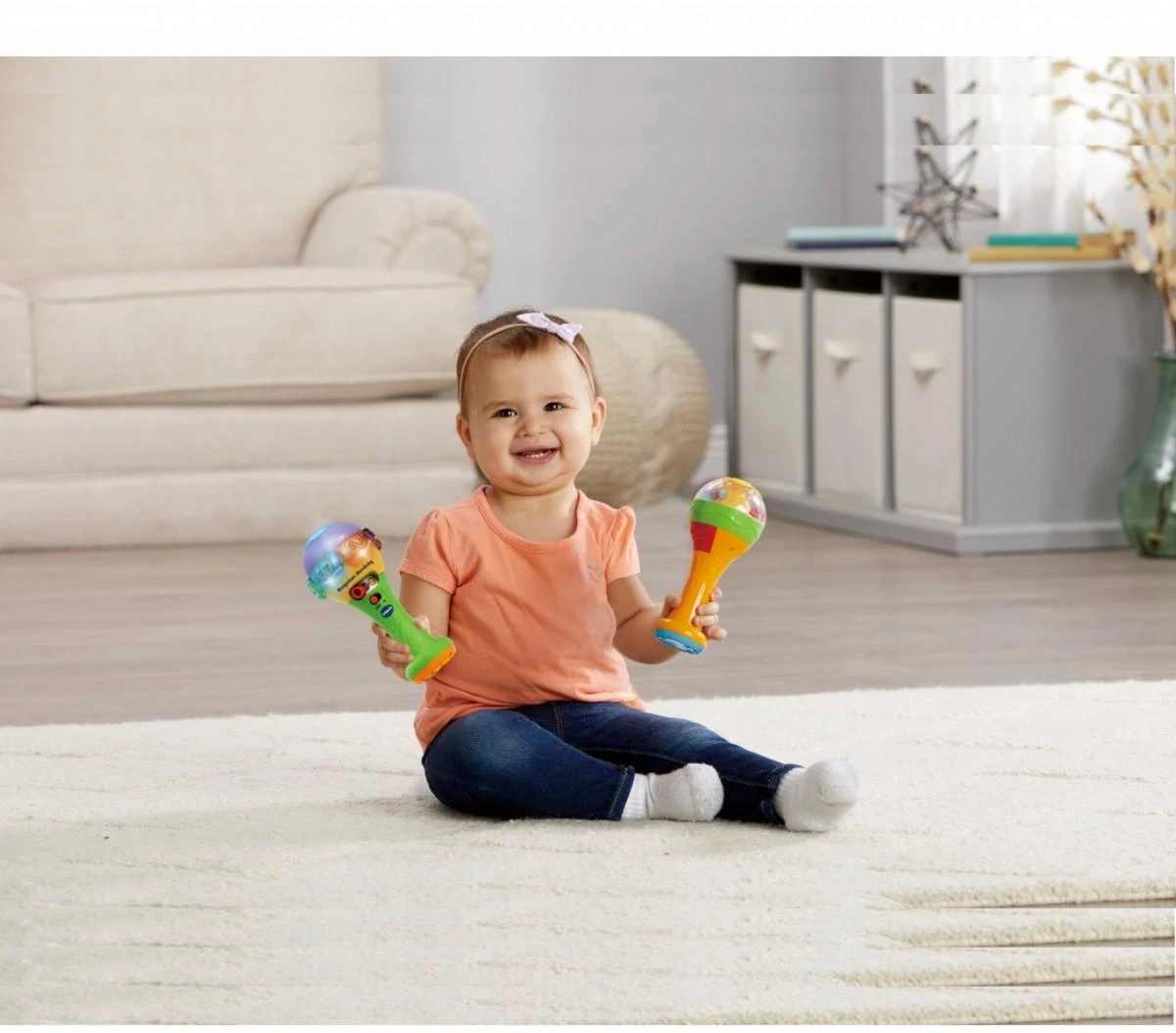 VTECH 61654 Kalbūs marakasai