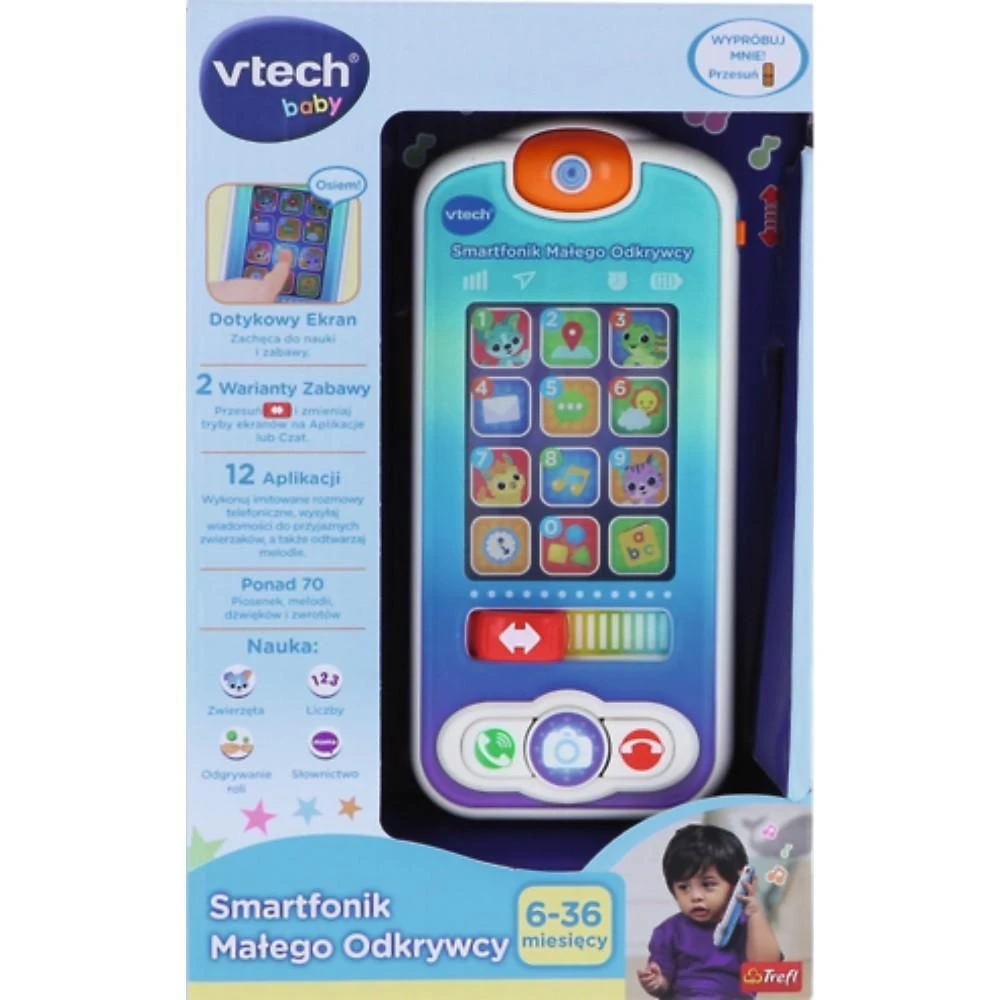 VTECH 61588 Little Explorer išmanusis telefonas