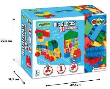 Wader Klocki 51 dalys Big Blocks