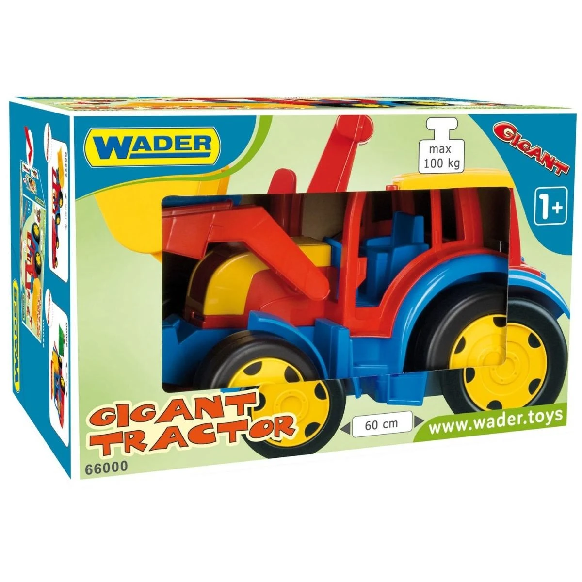 WADER 66000 Gigant - traktoriaus buldozeris