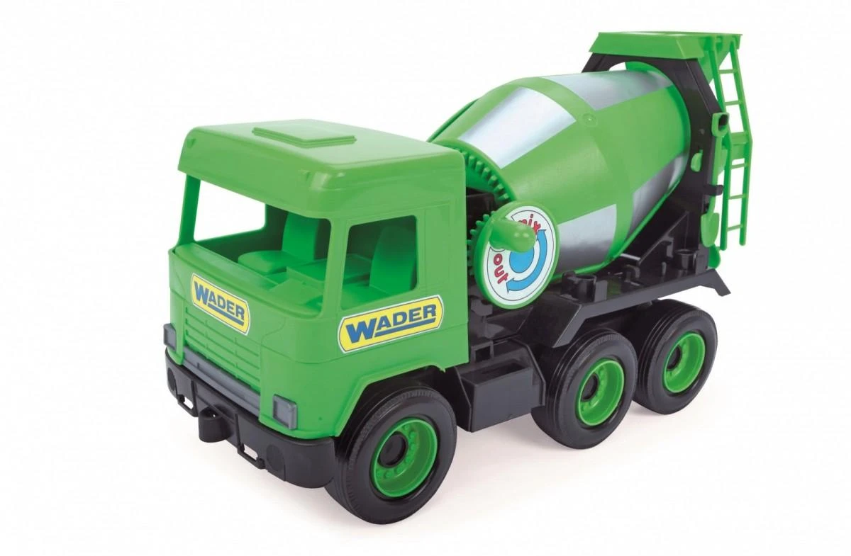 WADER 32104 Middle Truck - Žalioji betono maišyklė